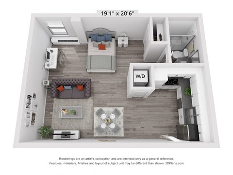 S5 Floor Plan at Elevate 758, Mobile, 36602